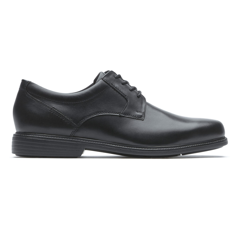 ロック ポート ビジネス シューズ メンズ 黒 - Charles Road Plain Toe - ZRY260958